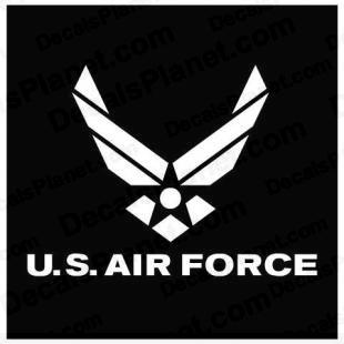 Usaf Logo Black